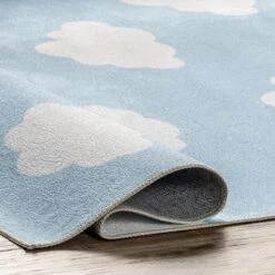 NuLOOM Lilia Machine Washable Kids Cloud Area Rug -Kiddo Land Store GUEST 068cd927 a77d 4ea1 92ff 992cad21fc9a