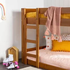 Twin Over Twin Indy Contemporary Solid Wood Bunk Bed - Saracina Home -Kiddo Land Store GUEST 07231f3d 38f3 4175 a6a4 25ad0a9c9bd6