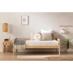 Sweedi Solid Wood 1 Drawer Nightstand Natural Wood - South Shore -Kiddo Land Store GUEST 0b671610 cf13 4b1b af02 76fe6a21c029