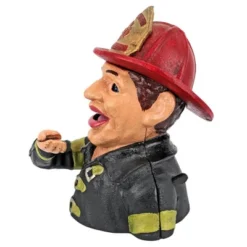 Design Toscano Fireman's Fund Die-Cast Iron Mechanical Coin Bank -Kiddo Land Store GUEST 11981c2e 317f 4444 aaf6 09cdfdde5aee