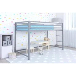 Max Metal Junior Loft Bed Silver - Room & Joy -Kiddo Land Store GUEST 149aada2 9c7d 4308 8298 fca11669cd7d