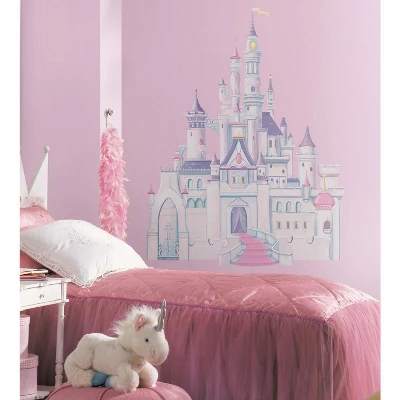 Roommates Disney Princess Princess Castle Peel And Stick Giant Wall Decal 3 Roommates Disney Princess Princess Castle Peel And Stick Giant Wall Decal