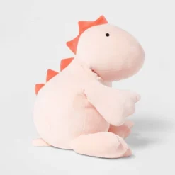 Dinosaur Weighted Plush Kids' Throw Pillow White/Blush - Pillowfort™ -Kiddo Land Store GUEST 1b411338 de93 46f6 a961 3cf87871e33c