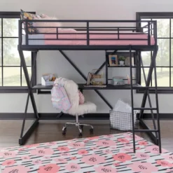 Full Zayne Loft Bed - Powell -Kiddo Land Store GUEST 1e22036a 1fbc 434f a79c 88591447e23c
