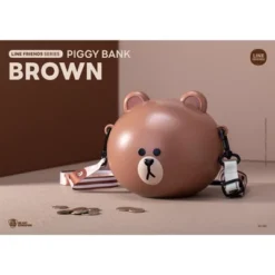 LINE FRIENDS Series Piggy Bank Brown (Piggy Bank) 7 LINE FRIENDS Series Piggy Bank Brown (Piggy Bank) -Kiddo Land Store GUEST 1f594d31 f7df 4d21 998d 5b607eeddbab