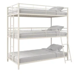 Triple Twin Zeke Metal Bunk Bed - Room & Joy -Kiddo Land Store GUEST 215ae8b1 75d0 43d6 b8d2 0ec33185bb16