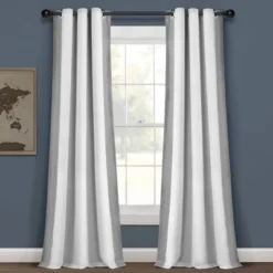 40"x84" Kids' Block Border 100% Lined Grommet Blackout Single Window Curtain Panel - Lush Décor -Kiddo Land Store GUEST 24956d46 c948 4139 abc0 530ff355dc96