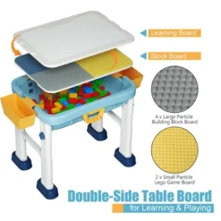 Costway 6 In 1 Kids Activity Table Set W/ Chair Toddler Luggage Building Block Table 16 Costway 6 In 1 Kids Activity Table Set W/ Chair Toddler Luggage Building Block Table -Kiddo Land Store GUEST 24fd1322 effa 4a5c 96af da9be7c3a77d