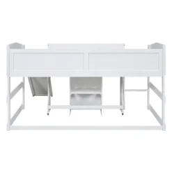 Low Study Loft Bed With Rolling Portable Desk And Chair - ModernLuxe -Kiddo Land Store GUEST 27f892cc 0814 48cf 99b6 59e50aa8bf19