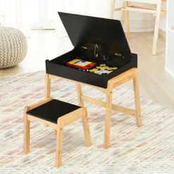 Costway Kids Table & Chair Set Wooden Activity Art Study Desk W/Storage Space 16 Costway Kids Table & Chair Set Wooden Activity Art Study Desk W/Storage Space -Kiddo Land Store GUEST 28d1167d ed35 44ba adce f0b0372c251d