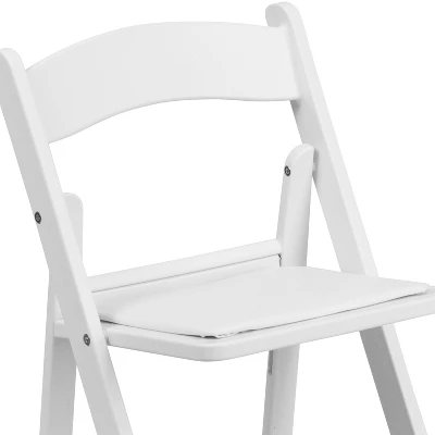 Emma And Oliver 10 Pack Kids White Resin Folding Event Party Chair With Vinyl Padded Seat 7 Emma And Oliver 10 Pack Kids White Resin Folding Event Party Chair With Vinyl Padded Seat - Image 5