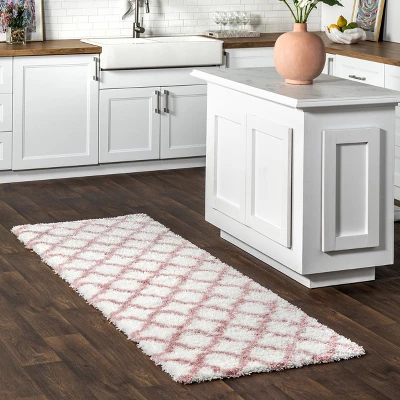 NuLOOM Nelda Trellis Kids Shag Area Rug 3 NuLOOM Nelda Trellis Kids Shag Area Rug