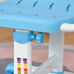 Qaba Kids Table And Chair Set, Activity Desk With USB Lamp, Storage Drawer For Study, Activities, Arts, Or Crafts -Kiddo Land Store GUEST 3683efbd 6816 4f79 9848 0e74fe93e9d0