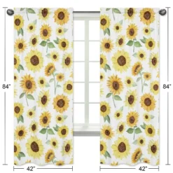 2pc Sweet Jojo Designs Sunflower Window Panel 9 2pc Sweet Jojo Designs Sunflower Window Panel -Kiddo Land Store GUEST 376959d6 6e3a 4faa bf2a c9db3dcf0f24