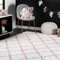 NuLOOM Nelda Trellis Kids Shag Area Rug 20 NuLOOM Nelda Trellis Kids Shag Area Rug -Kiddo Land Store GUEST 3919a23d 0433 47b9 9774 d3d99ff01e9a