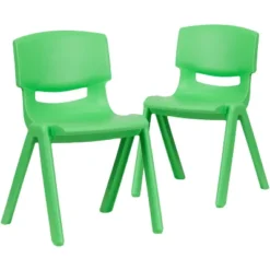 Emma And Oliver 2 Pack Plastic Stack School Chair With 13.25"H Seat, K-2 School Chair -Kiddo Land Store GUEST 3931975a 7514 4403 b107 611a19073f5d