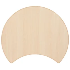 Emma And Oliver 25.125"W X 35.5"L Crescent Natural Plastic Adjustable Activity Table-Seats 4 -Kiddo Land Store GUEST 3acff904 ce81 4722 af9f 55451f69db0d