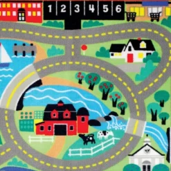 Melissa & Doug Round The Town Road Rug -Kiddo Land Store GUEST 3b90a300 2612 49f9 8996 20c27a87d3c4