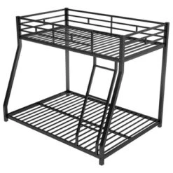 Twin Over Full Metal Floor Bunk Bed With Ladder-ModernLuxe -Kiddo Land Store GUEST 3d592df5 0abe 49fc 9486 279142c1f6e1