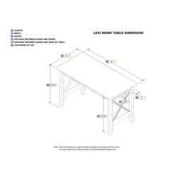 Writing Desk Modern Feel Brown - AFI -Kiddo Land Store GUEST 3d62f11c 5036 4e06 9a88 df2f7964895d