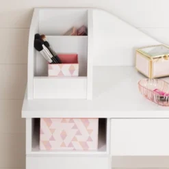 Tiara Makeup Desk Pure White - South Shore 16 Tiara Makeup Desk Pure White - South Shore -Kiddo Land Store GUEST 3fab1c26 c027 4493 ac44 d9a1d1dfb631
