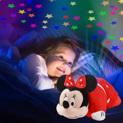 Disney Minnie Mouse Sleeptime Lite Plush LED Nightlight Red - Pillow Pets 7 Disney Minnie Mouse Sleeptime Lite Plush LED Nightlight Red - Pillow Pets - Image 5