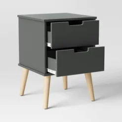 Modern Kids' Nightstand Dark Gray - Pillowfort™ -Kiddo Land Store GUEST 459cdb43 3af5 4fcf 9b5f 80d9f464a95c