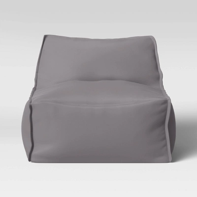 Armless Lounge Kids' Chair Gray - Pillowfort™ 4 Armless Lounge Kids' Chair Gray - Pillowfort™ - Image 2