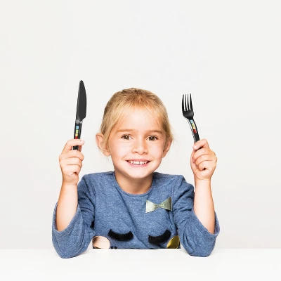 BergHOFF 3Pc Children's Swipswap Flatware Set, 18/10 Stainless Steel 4 BergHOFF 3Pc Children's Swipswap Flatware Set, 18/10 Stainless Steel - Image 2