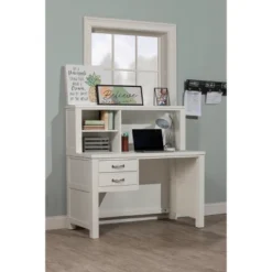 Kids' Highlands Desk With Hutch White - Hillsdale Furniture 13 Kids' Highlands Desk With Hutch White - Hillsdale Furniture -Kiddo Land Store GUEST 4a3d3ef3 02e4 46b6 8836 705c473719ef