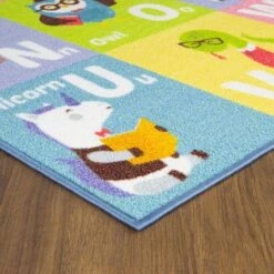 KC CUBS Boy & Girl Kids ABC Alphabet Animal Educational Learning & Fun Game Play Area Non Slip Nursery Bedroom Classroom Rug Carpet -Kiddo Land Store GUEST 4b2f55a9 5fa9 4a73 afe5 4ae51dad7410