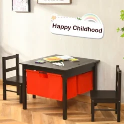 Costway 2-in-1 Kids Activity Table & 2 Chairs Set W/Storage Building Block Table -Kiddo Land Store GUEST 4b4044eb 36db 4135 999e 2f996ce3e8bc