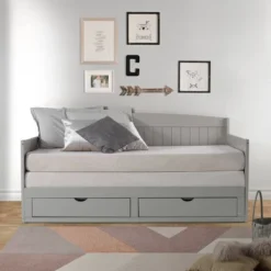 King Harmony Daybed With Conversion Dove Gray - Alaterre Furniture 19 King Harmony Daybed With Conversion Dove Gray - Alaterre Furniture -Kiddo Land Store GUEST 4d2b4df1 292a 4eed 8f84 da78827022ef