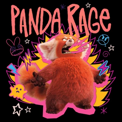 Girl's Turning Red Panda Rage Mei Lee T-Shirt 3 Girl's Turning Red Panda Rage Mei Lee T-Shirt