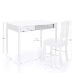 Guidecraft Kids' Dahlia Desk And Chair Set -Kiddo Land Store GUEST 4ea9206e 3641 484e a3eb bf469445bd3b