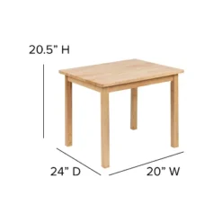 Flash Furniture Kids Solid Hardwood Table And Chair Set For Playroom, Bedroom, Kitchen - 3 Piece Set 29 Flash Furniture Kids Solid Hardwood Table And Chair Set For Playroom, Bedroom, Kitchen - 3 Piece Set -Kiddo Land Store GUEST 4fd57af1 acbd 4414 9754 5beb9cfdd5c0 1