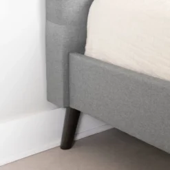 Dylane Upholstered Platform Bed And Headboard Pale Soft - South Shore -Kiddo Land Store GUEST 540cc3c5 5015 4dc5 9375 45a9c73cb1e7