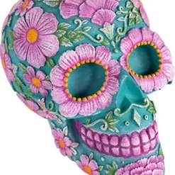 Northlight 7.75" Blue And Pink Day Of The Dead Skull Coin Bank 14 Northlight 7.75" Blue And Pink Day Of The Dead Skull Coin Bank -Kiddo Land Store GUEST 54481e0e b998 46ad a48d 6c64ded04c8f