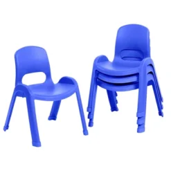 ECR4Kids SitRight Plastic Children’s Chair, Indoors And Outdoors, 11in Seat Height, 4-Pack 19 ECR4Kids SitRight Plastic Children’s Chair, Indoors And Outdoors, 11in Seat Height, 4-Pack -Kiddo Land Store GUEST 59621c33 795a 4de3 8714 b83bc97b89df