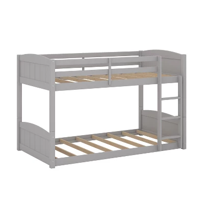Twin Over Twin Alexis Wood Arch Floor Bunk Bed - Hillsdale Furniture 11 Twin Over Twin Alexis Wood Arch Floor Bunk Bed - Hillsdale Furniture - Image 9