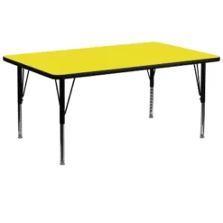 Flash Furniture 30''W X 72''L Rectangular HP Laminate Activity Table - Height Adjustable Short Legs -Kiddo Land Store GUEST 5bbd760a 0304 4719 ae15 db5548928c09