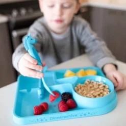 3pc Plastic Unicorns Dinnerware Set - Dinneractive -Kiddo Land Store GUEST 63a883d1 98ea 410e b398 2e1b218c796e