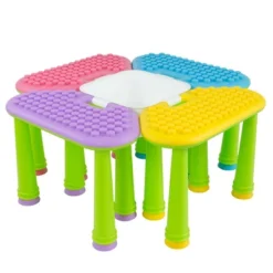 UNiPLAY Indoor/Outdoor Toddler Activity Table Set With 25 Piece Building Blocks 15 UNiPLAY Indoor/Outdoor Toddler Activity Table Set With 25 Piece Building Blocks -Kiddo Land Store GUEST 6720ea7d 2dc1 4c76 9bbc 3e1249a7d70b