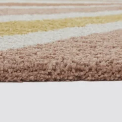 Helia Geometric Sun Shag Kids' Rug - Balta Rugs