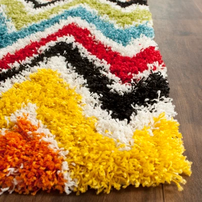 Shag Kids SGK567 Power Loomed Area Rug - Safavieh 4 Shag Kids SGK567 Power Loomed Area Rug - Safavieh - Image 2