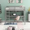 Twin Size Loft Bed With Desk, Shelves, And Ladder-ModernLuxe -Kiddo Land Store GUEST 74d9a6bf da7a 4fb6 a82a 75e637b02477