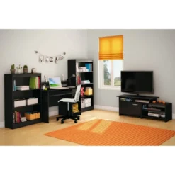 Axess Desk With Keyboard Tray Pure Black - South Shore 7 Axess Desk With Keyboard Tray Pure Black - South Shore -Kiddo Land Store GUEST 75d00a65 345b 4209 9ae5 6f5beec00f28