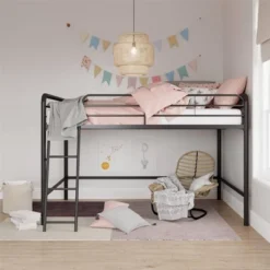 Full Adeline Junior Metal Loft Bed - Room & Joy -Kiddo Land Store GUEST 7702f03a ff60 4b88 ba08 dd1be6170759