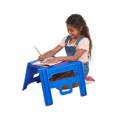 ECR4Kids Linking Stools, Children's Stackable Seat, Portable Floor Table, 4-Piece 5 ECR4Kids Linking Stools, Children's Stackable Seat, Portable Floor Table, 4-Piece - Image 3