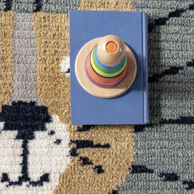 Brodie Cheerful Lion Kids Area Rug 7 Brodie Cheerful Lion Kids Area Rug - Image 5